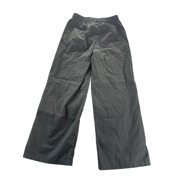 Unbranded Girls Black Butterfly Print Wide Leg Pants Youth - Picture 3 of 8